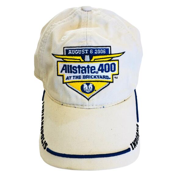 2006 ALLSTATE 400 At The Brickyard Authentic Racing Cap Hat Adjustable Nascar - Picture 1 of 11